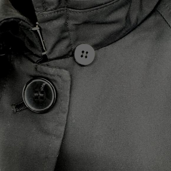 London Fog Classic Women XLarge Button Front Trench Coat Minimal Capsule - Picture 4 of 5